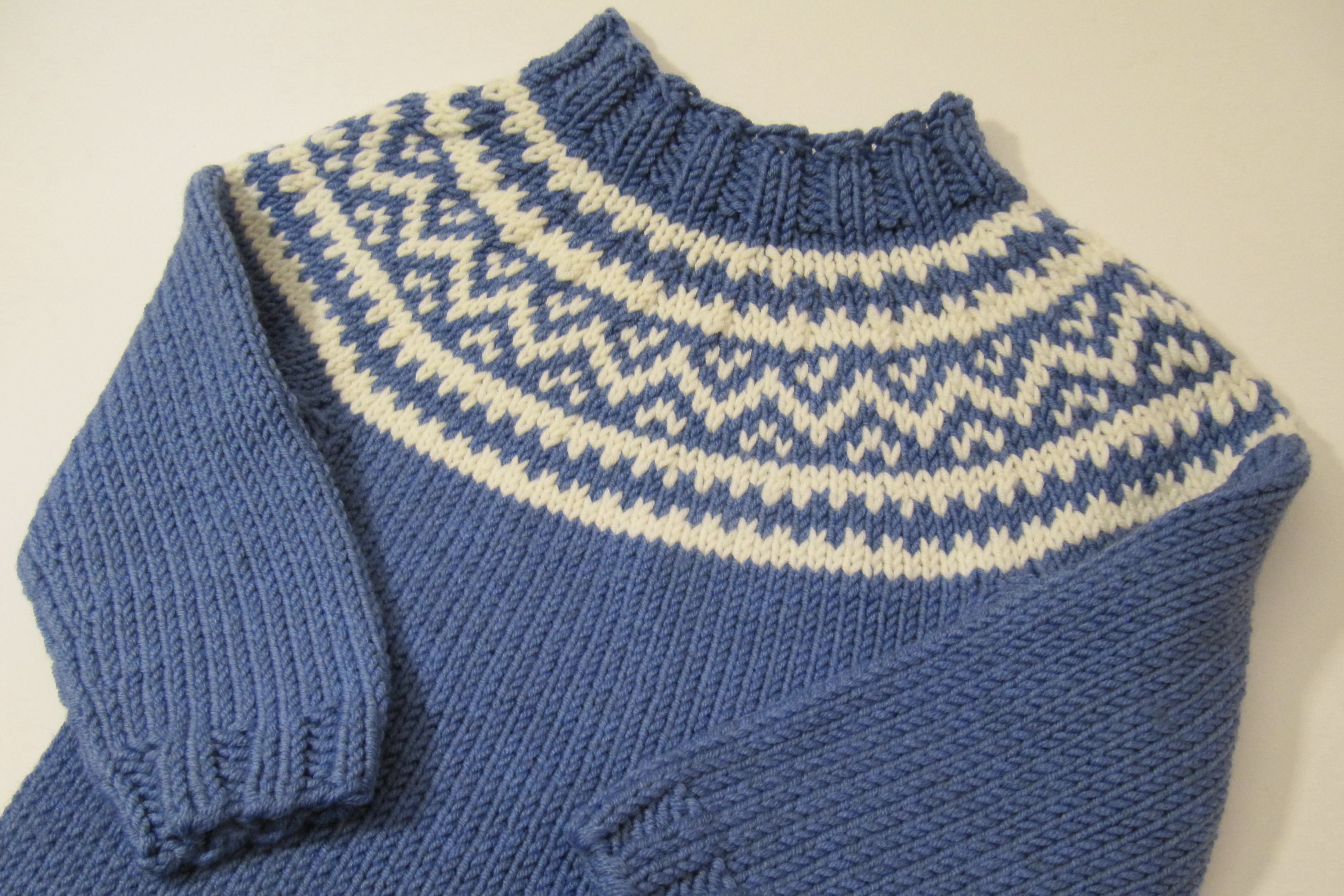 Jaquard-Pullover Tanja Steinbach Häkelmonster